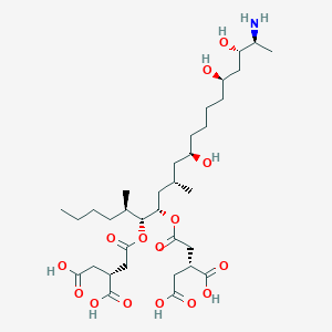 Molecural structure of Fumonisin B1 (FB1)