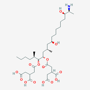 Molecular structure of Fumonisin B3